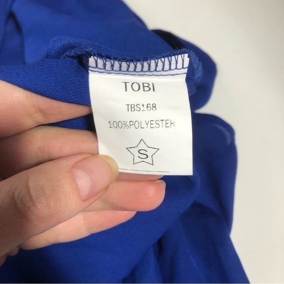 Tobi Always Flowing With Love Long Sleeve Blouse, size S - Picture 8 of 11